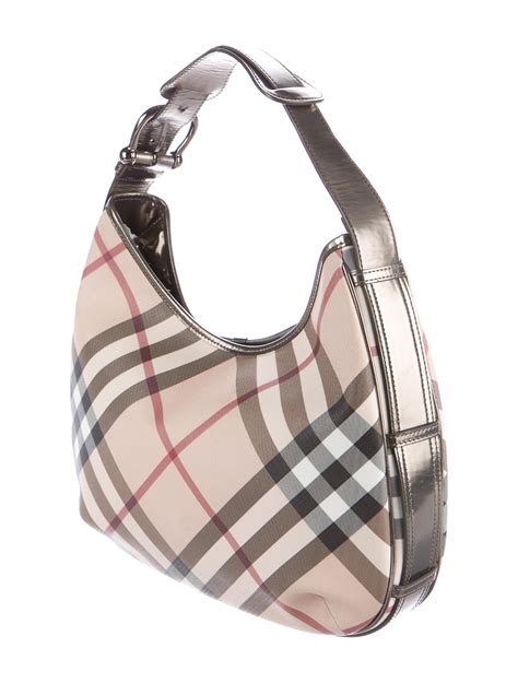 burberry nova check hobo|Burberry nova check tote price.